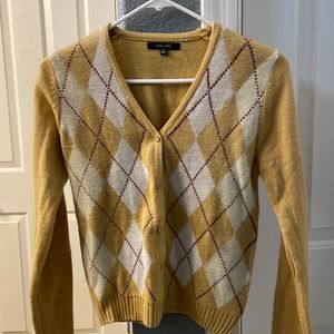 Cute argyle cardigan